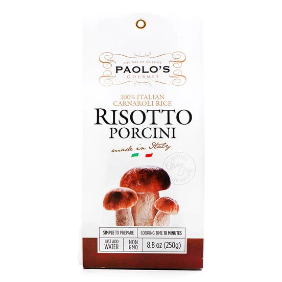 The Art of Cuisine Paolo's Gourmet: Risotto Porcini
