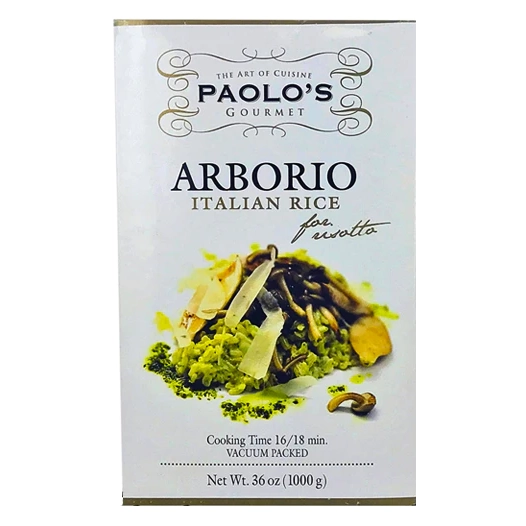 The Art of Cuisine Paolo's Gourmet: Arborio Italian Rice