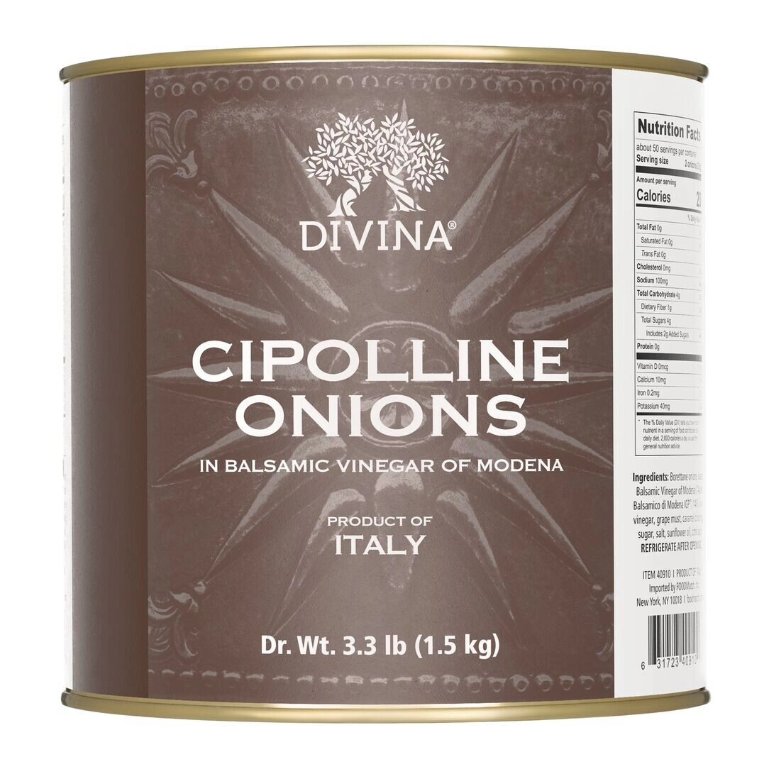 Divina: Cipolline Onions in Balsamic Vinegar of Modena